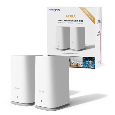 Strong AC2100 Dual-Band Mesh WiFi System 2-Pack - 3,300 sq.ft Strong AC2100 Dual-Band Mesh WiFi System 2-Pack - 3,300 sq.ft